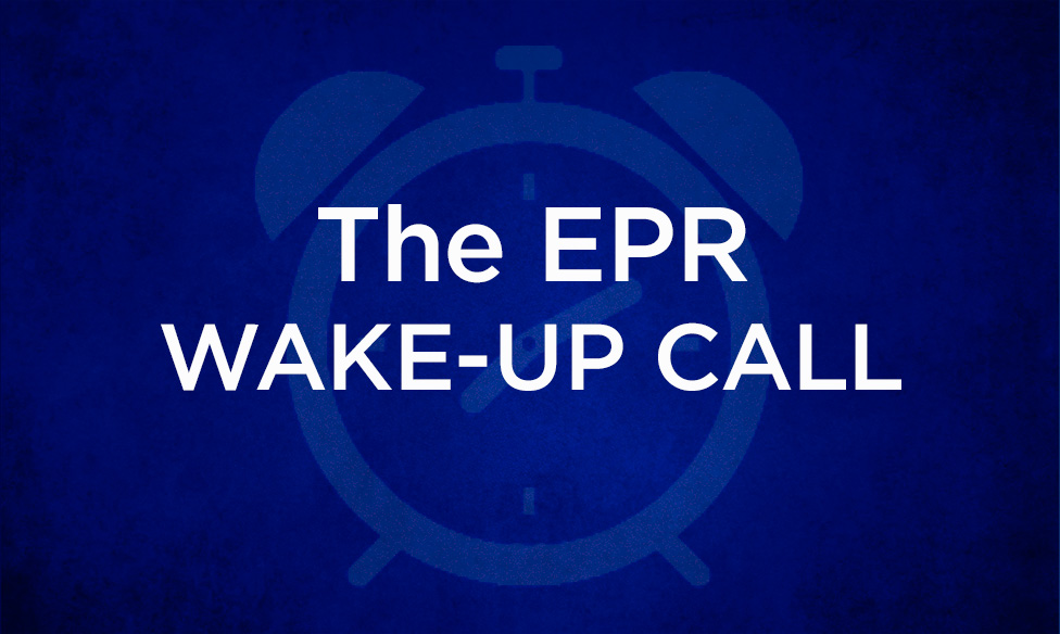 The EPR Wake-up Call